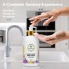 THERAPINA Aromatherapy Luxury Liquid Hand Soap – Vegan, Moisturizing Hand Wash with Aloe Vera, Botanical Oils, Flower Market Scent – Fancy Liquid Hand Soap for Bathrooms, Kitchen, More, 16 Oz.