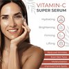 Live Healthy Super Vitamin C Serum - Natural Vitamin C Face Serum - Anti Aging & Brightening for Wrinkles, Fine Lines, Age Spots, Dark Circles, Pore Reducing Serum - Made in USA - 1 fl. oz