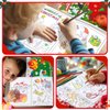 90shine 54Pcs Christmas Christmas Coloring Books for Kids Bulk - Xmas Stockings Goodie Bags Stuffers Winter Party Favors Gifts Holiday Class Activity Supplies