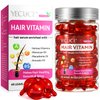 Generic Hair Treatment Serum 60PCS, Hair Vitamins Capsule, Hair Styling Serum for Frizzy & Dry Hair, Styling & Moisturizing Oil Capsules with Avocado Oils, Leave-in Anti Frizz Conditioner Capsules