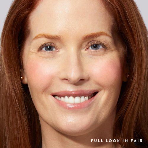 LAURA GELLER NEW YORK Blush-n-Balance 3pc Kit Baked Balance-N-Brighten Color Correcting Foundation, Fair + Retractable Kabuki Brush + Baked Blush-N-Brighten, Tropic Hues