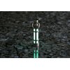 TEC Accessories - Embrite Glow Fob - Stainless Steel - Glow in the Dark - Green - Keychain Accessory - Everyday Carry