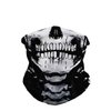 iHeartRaves Skeleton X-Ray Skull Face Gaiter Neck Mask for Men & Women - Skull Gator Mouth Covering Cool Costume Bandana Balaclava