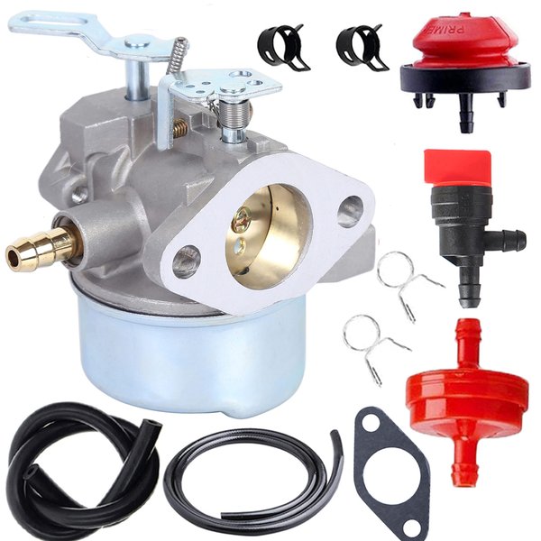 HMSK80 Carburetor for Tecumseh 640052 640349 ST824 ST1032 LH318SA 924082 932101 640052 640054 924050 Ariens ST624 Fits Yard Machines 31AE640F000 31AE665E118 Snowblower