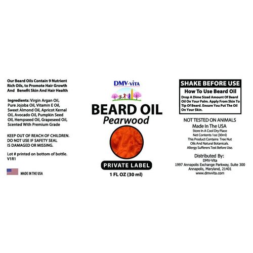 Beard Oil (Pearwood)