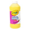 Crayola Artista II Washable Tempera Paint - Yellow (16oz), Kids Arts & Crafts Supplies, Easy Squeeze Bottle, Nontoxic