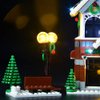 BRIKSMAX Winter Toy Shop Led Lighting Kit- Compatible with Lego 10249 Building Blocks Model- Not Include The Lego Set