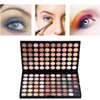 Pure Vie Professional Hightlight Eyeshadow Palette Makeup Contouring Kit - 120 Colors Highly Pigmented Warm Matte Shimmer Natural Cosmetic Eye Shadows Pallet #4