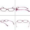 IVNUOYI 6 Pack Reading Glasses Blue Light Blocking,Fashion Ladies Spring Hinge Readers with Pattern Print,Anti Glare UV Eyeglasses for Women 2.5