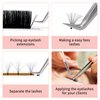 Lash Tweezers For Eyelash Extensions Fiber Tip Lash Tweezers Professional Fan Making Lash Extension Tweezers Volume Lash Tweezers Stainless Steel(Pink 90 Degree Tweezers,1Pc)
