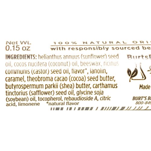 BURTS BEES Salted Carmel Lip Balm, 1 EA