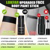 LOKFAR Green Face Paint Stick, Green Body Paint Halloween Face-Paint, Football Baseball Green Eye Black Stick, Full-Coverage Green Face Makeup for Halloween Witch Alien Frankenstein Cosplay Makeup