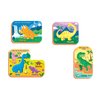 Peaceable Kingdom Dynamic Dinosaurs Bath Puzzles - Bath Toys for Toddlers – Foam Bath Puzzles for Kids Ages 18 Months+ - Boost Fine Motor Skills (17 Pieces, 5 Puzzles)
