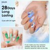 Gellen Blooming Gel - 18ml Clear Blooming Nail Polish Soak Off UV Gel for Spreading Marble Effect,Nail Art Gel Christmas DIY Salon Manicure Design Home
