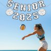 Senior 2025 Volleyball Banner, Volleyball Graduation Party Decoration Volleyball Senior Night Banner for High School College Graduation Sport Theme Party Supplies