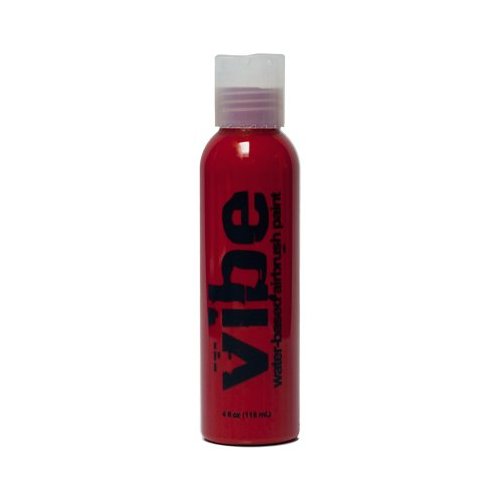 Vibe FX Prime Red Airbrush Face & Body Paint Makeup, 4 oz.