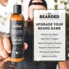 Live Bearded: Beard Conditioner - Executive - Facial Hair Conditioner - 8 oz. - Strengthens and Softens - All-Natural Ingredients with Biotin, Coconut Oil, Argan Oil, and Caffeine - Made in the USA