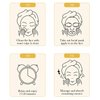 BIOAQUA Facial Mask Firming Deeply Nourish Moisturizing 98% Natural Extract Hydrating Face Mask 5PCS Set (One Of Each (5PCS))