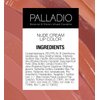 Palladio Long-Wear Cream Lip Color Liquid Lipstick, transfer proof high intensity color pigment, smooth lightweight formula, cream color matte finish, all day wear (Nude)