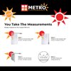 Metro Screenworks Custom Window Screens Fully Assembled and Ready to Install - Window Screen Replacement for House, (White) Pre-Framed Mesh Replacement Window Screens, Home, Patio, & More