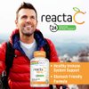 SOLARAY Reacta-C with Vitamin C 500mg - 200mg Bioflavonoid Concentrate, Immune Defense Vitamins - Patented 24 Hour Immune Support Supplement - Vegan - 180 Capsules, 180 Servings