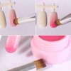 SILPECWEE 1Pc UV Gel Nail Ombre Brush Alloy Handle Nylon Hair Nail Art Gradient Painting Drawing Pen Manicure Brush Tools