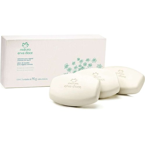 Natura Erva Doce Bar Soap 3x90g