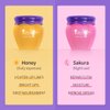 KISSIO Lip Mask,Honey and Cherry Lip Mask Set,Repair Lips Day and Night,Plant Extract,Lip Mask Overnight,Hydrating Lip Balm(2 pcs)