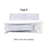 12pairs Disposable Airbrush Brow Sticker Microblading Eyebrow Stencil Brow Guide Auxiliary Template Brow Shape Tapes Makeup Tool (Type A)