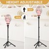 Relx Wig Head Stand - Adjustable Mannequin Head Stand - Wig Stand Tripod for Cosmetology Hairdressing Training (Head Not Included)