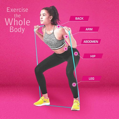 WSAKOUE Pull Up Bands, Resistance Band, Pull Up Assistance Band Exercise Resistance Bands for Body Stretching, Powerlifting, Resistance Training