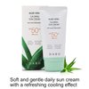 Dabo Aloe Vera Calming Sun Cream UV-AB Shield SPF50+ PA++++ 70ml 2.36 fl. oz. (Pack of 2) Soft & Mild Natural Complex