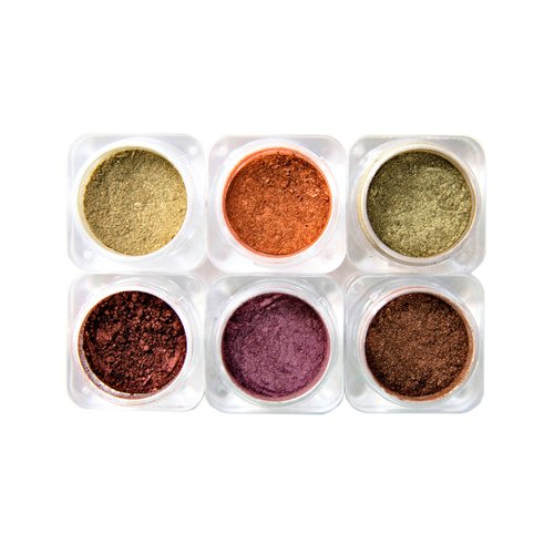 Mica Powder Pigment for Makeup - Lip Gloss Pigment Powder for Lipstick - Pigment Powder for Nails - Loose Mica Pigment Powder for Eyeshadow, Skin, Face & Body - Naked Cosmetics Urban Rustic #05