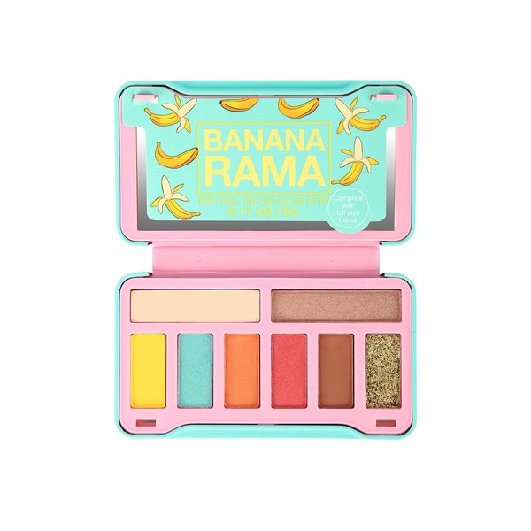 BYS Bananarama On-the-Go Eyeshadow Palette - 8 Highly Pigment Matte & Shimmer Finish Eye Makeup Shades
