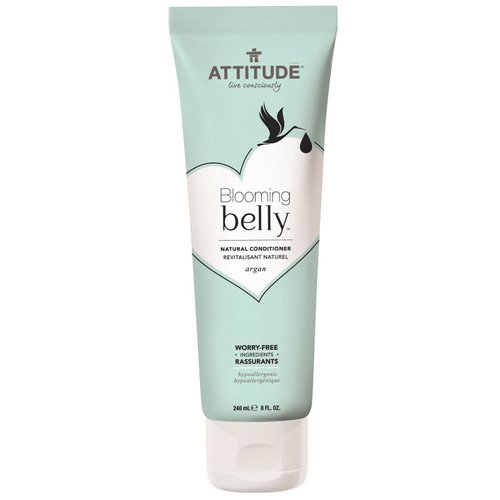 ATTITUDE Blooming Belly, Natural Conditioner, Argan, 240 ml
