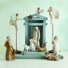 Willow Tree Ox and Goat Nativity Figures, Offering Warmth and Protection, Build On A Holiday Tradition by Adding Animals to Nativity Display, Sculpted Hand-Painted Figures, 2-Piece Set