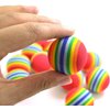 Bepets 12PCS Foam Balls for Cats, Colorful Rainbow Ball Cat Toy Sponge Ball Cat Toy Ball Soft Pet Ball Toy for Cat Puppy Kitty