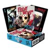 AQUARIUS Friday the 13th Playing Cards - Friday the 13th Themed Deck of Cards for Your Favorite Card Games - Officially Licensed Friday the 13th Merchandise & Collectibles