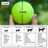 BESTHLS Pet Ball for Dog Small 2inch Pet Toy Tennis Balls for Pet Puppy Tiny Small Dogs Fetching Exercise & Training (16 Pack)