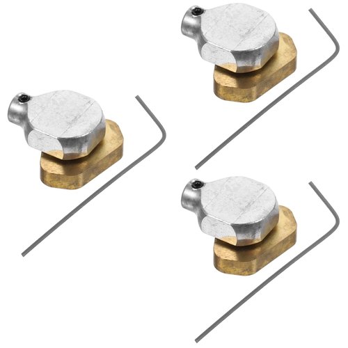 DOITOOL Wheel Bearing 6 pcs Mm Spanner Cam Screw Brass Golden Professional Tattoos Accessories Machines Wheel Wrench Hexagon Parts Alloy Adjustable Hex Rotary Bearing Eccentric Socket with Motor
