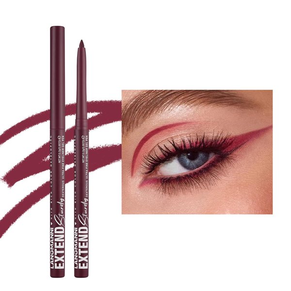 Kyannkara Liquid Eyeliner Colorful Matte Glitter Neon Eyeliner Pencil Pigmented Smudgeproof Long Last Gel Eye Liner Quick dry(L07)