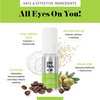 No B.S. (No Bad Stuff) Caffeine Eye Cream with Pure Hyaluronic Acid & Plant Based Squalane Oil, Under Eye Cream for Dark Circles & Puffiness, Skin Care for Women & Men, Vegan, Travel Size, 0.5 FL Oz