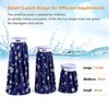 Ice Pack for Injuries Reusable: Ohuhu 3 Packs Ice Cold Packs Ice Bag Hot Water Hot & Cold Therapy Pain Relief for Knee Leg Injury No-Leak Breathable Waterproof Ice Bags 3 Sizes 6"/9"/11", Snowflake