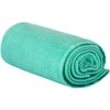 Shandali Hot Yoga GoSweat Microfiber Hand Towel in Super Absorbent Premium Teal Suede for Bikram, Pilates, Gym, and Outdoor Sports. 16 x 26.5 inches.