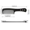 Wide Tooth Comb Detangling Hair Brush Wide Comb Barber Comb Hairdressing Hair Styling Comb Heat Resistant Anti-static Comb Paddle Hair Comb Care Handgrip Comb for Long, Wet or Curly Hair Comb