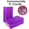 KEYYOOMY Small Paper Bags 24 CT Purple Printed Party Favor Bags for Wedding Shower Kid's Birthday Party(9.4x 5.1x 3.1 in)