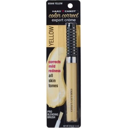 Hard Candy Color Correct Expert Creme Yellow #90846, Corrects Mild Redness, All Skin Types