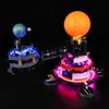 Kyglaring LED Lighting Kit for Lego Technic Earth and Lunar Orbit Model Kit, Compatible with Lego 42179 (Lego Kit Not Included)