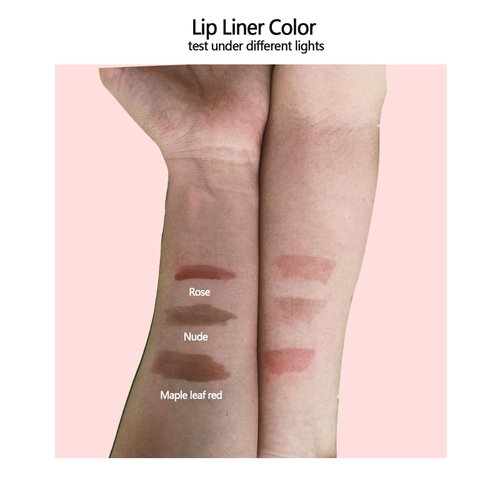 ONXK Lip Tattoo Peel off Kit - Lip stain Long Lasting Waterproof Lip Tattoo Peel off Matte LipLiner Natural Finish Smudge Proof Lip Liner with Lip Gloss