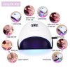 48W LED Nail Dryer Lamp Filfeel Machine Nail Art Tools for Nail Gel Polish Curing with Smart Sensor Manicure Pedicure Tool(US Plug)